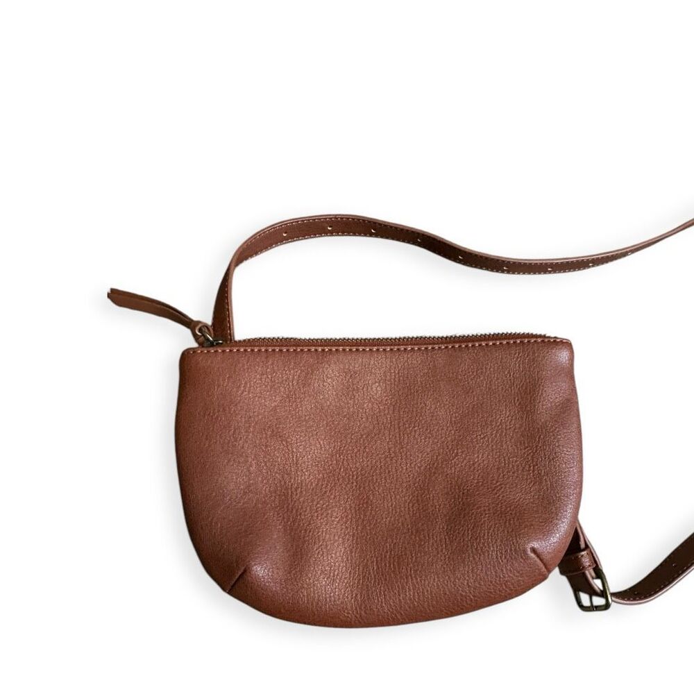 LUCKY BRAND Women’s Camel Brown Small Crossbody Purse